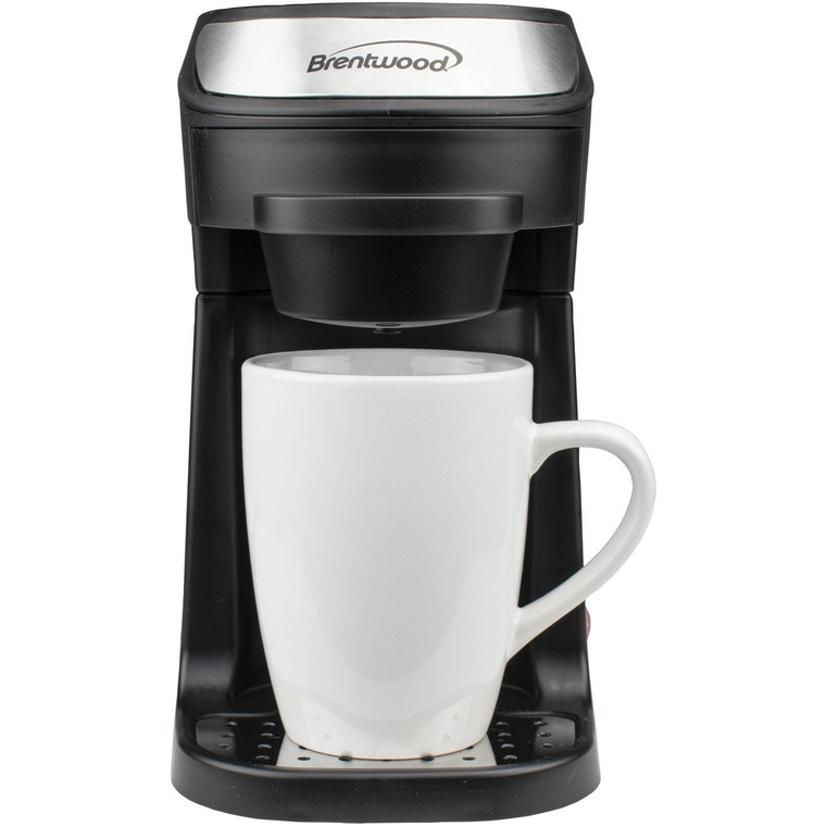 Single-Serve Coffee Maker With Mug