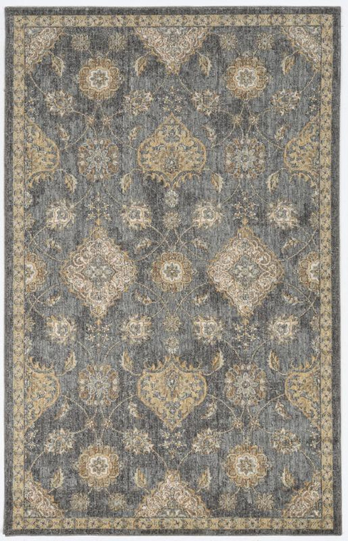 Kas Ria 6822 Slate Grey Sofia Area Rug - 9' x 13"RIA68229X13