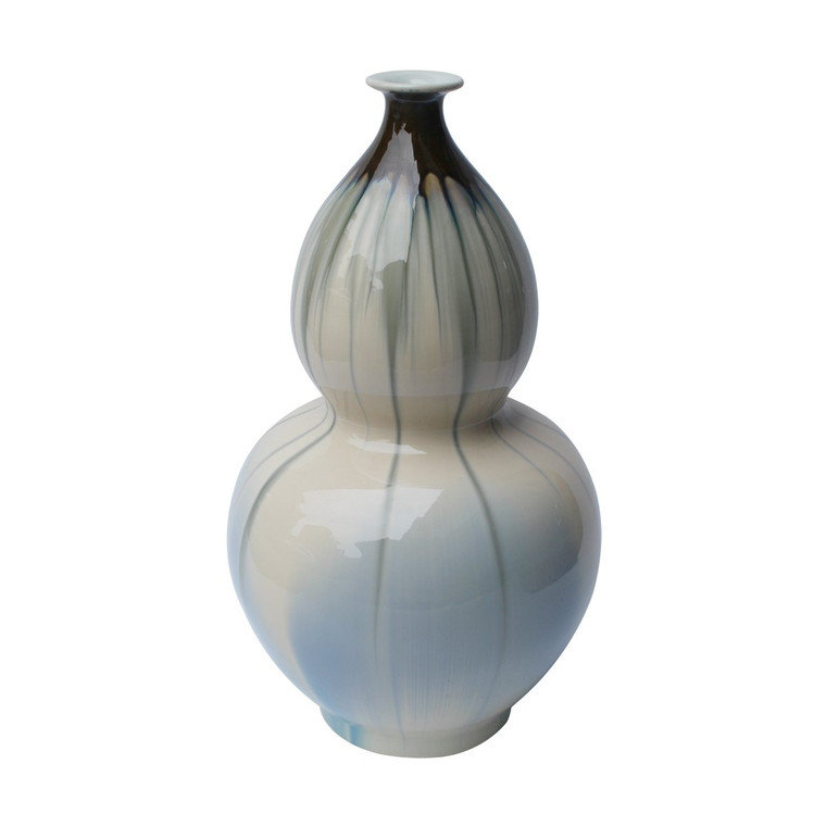 Reaction Glazed Gourd Vase 1317 By Legend Of Asia