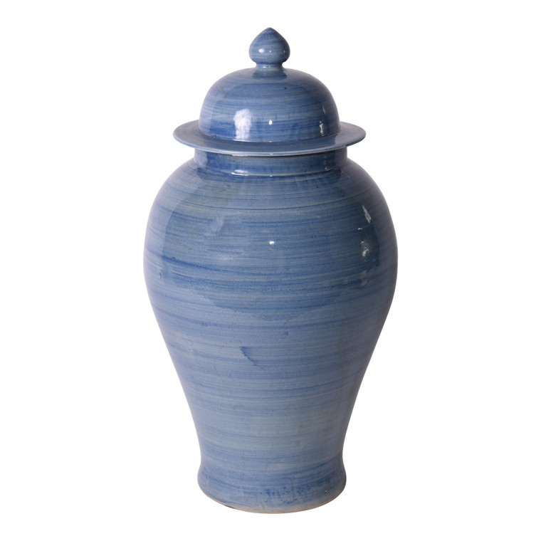 Lake Blue Temple Jar Medium 1476M-LB By Legend Of Asia