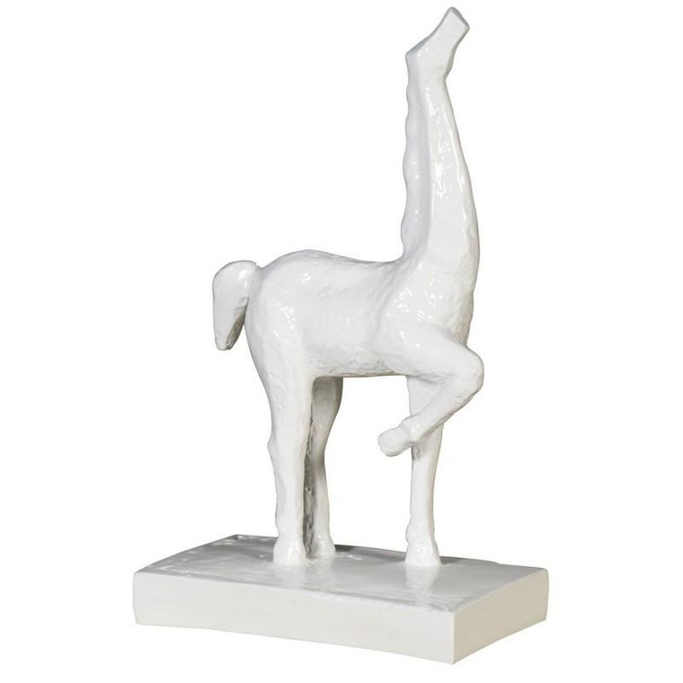 White Horse Hoof Up Rs Large 2006L-W By Legend Of Asia