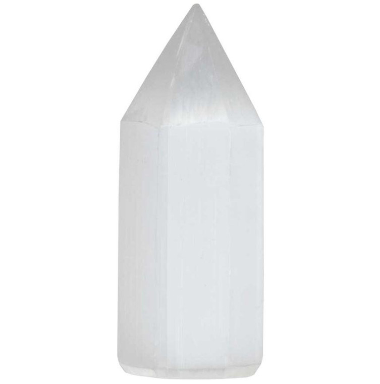Selenite Point Generator 2615 By Legend Of Asia