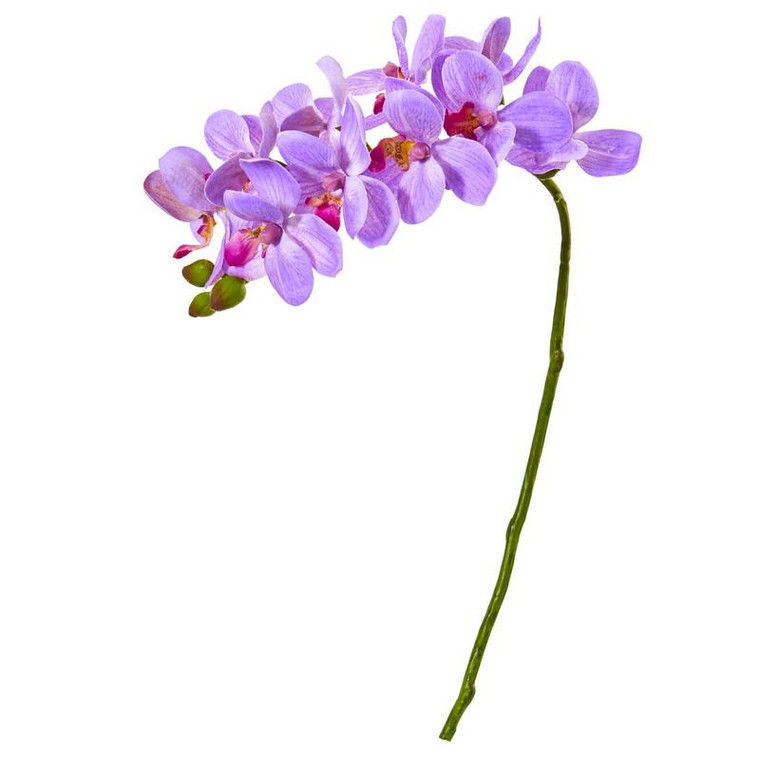 21" Phalaenopsis Orchid Artificial Flower (Set Of 6) 2268-S6-PP By Nearly Natural