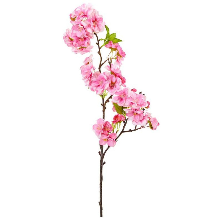 18" Cherry Blossom Artificial Flower Spray (Set Of 12) 2293-S12-PK By Nearly Natural
