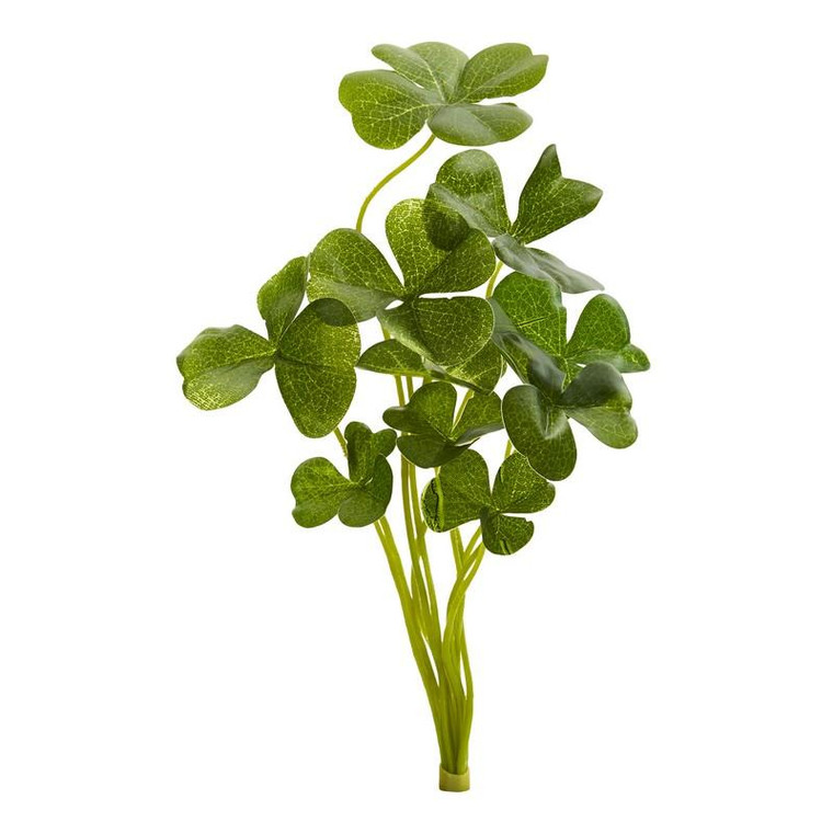 10" Clover Artificial Plant (Set Of 24) 6263-S24 By Nearly Natural