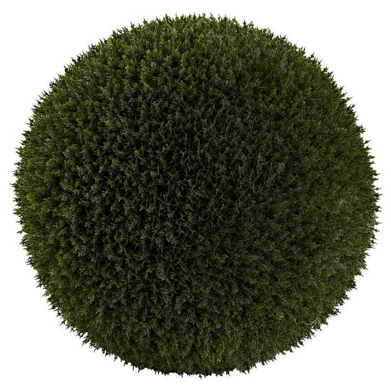 19" Cedar Ball (Indoor/Outdoor) 6809 By Nearly Natural