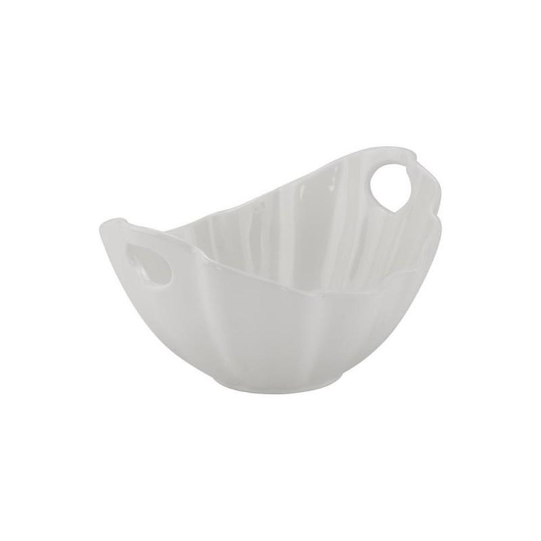 Whittier Boat Bowl With Wave Texture 7.75" (Pack Of 8) WTR-7WVBOATBWL By 10 Strawberry Street