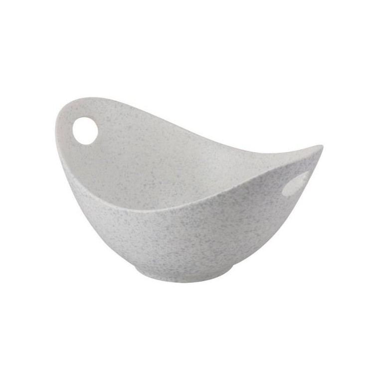 Whittier Curve Bowl With Cut-Outs, 7.75, Blue Speckle (Pack Of 18) WTR-8CUTOUTBWL-BS By 10 Strawberry Street