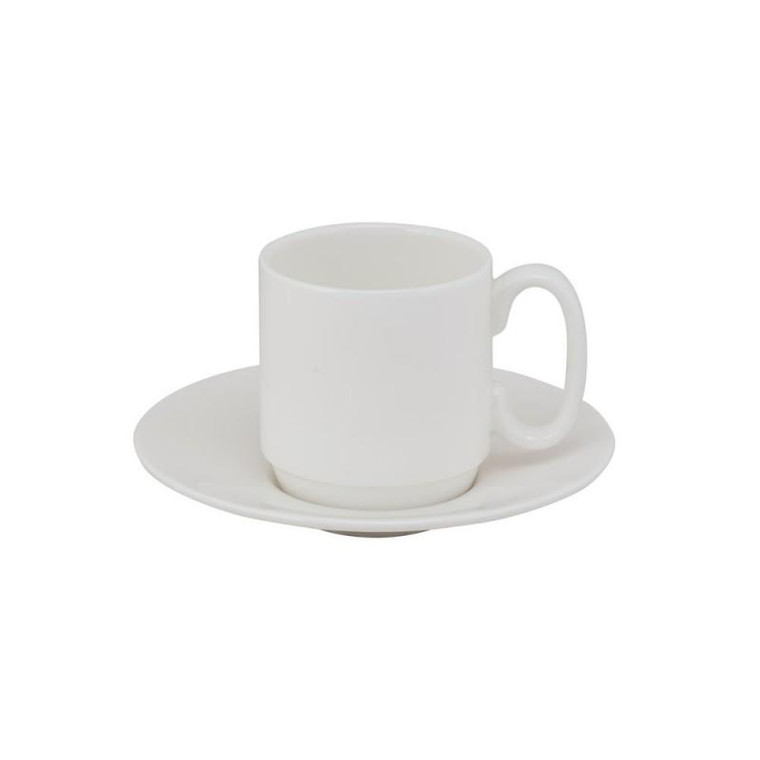 Pond Espresso Cup/Saucer 2.25”, 4 Oz. (Pack Of 36) B4524B4525 By 10 Strawberry Street