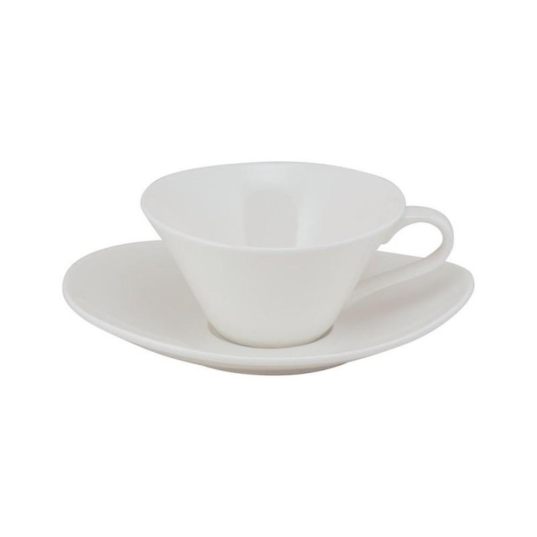 Pond Capuccino Cup/Saucer 4.75”, 6 Oz. (Pack Of 24) B4519B4520 By 10 Strawberry Street