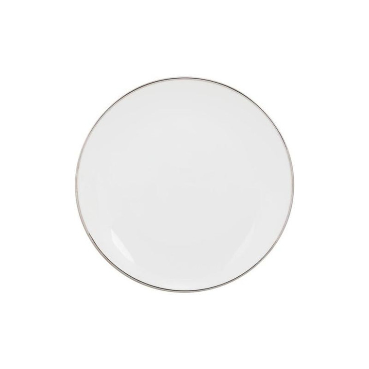 Coupe Silver Line Bread/Butter Plate Round. 6.625" (Pack Of 24) CPSL0005 By 10 Strawberry Street