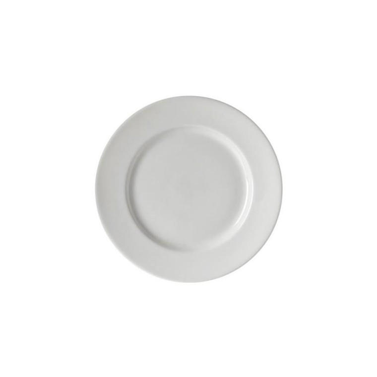 Z-Ware White Porcelain Bread & Butter Plate, 6" (Pack Of 24) ZW-5 By 10 Strawberry Street