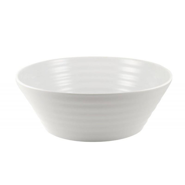 Swing White Vegetable Bowl, 9, 56 Oz. (Pack Of 12) SWNG-6 By 10 Strawberry Street