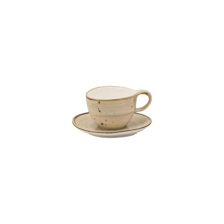 Santa Fe 8.5 Oz. Coffee Cup & Saucer (Pack Of 36) SAN-9-PBLO By 10 Strawberry Street