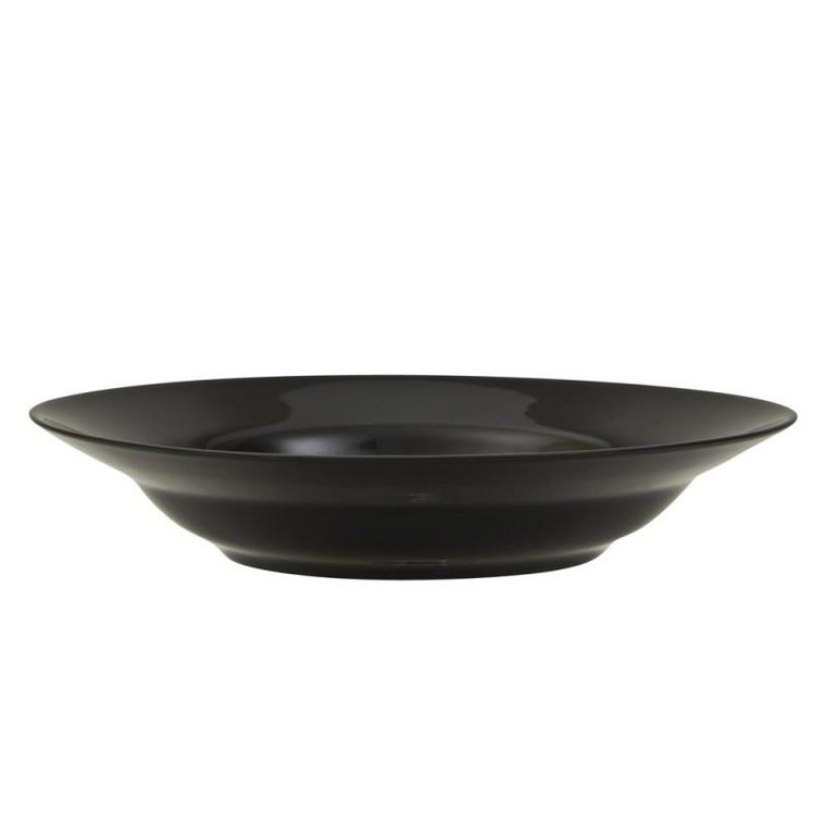 Black Rim Soup Bowl, 9, 10 Oz. (Pack Of 24) BRB0003 By 10 Strawberry Street