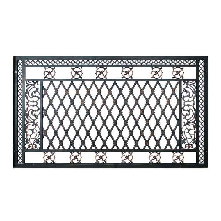 AFD 10808097 Bridgeton Moore Aluminum Small Fence Panel