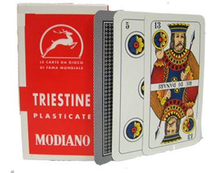 Deck Of Triestine Italian Regional Playing Cards GMOD-767 By Brybelly