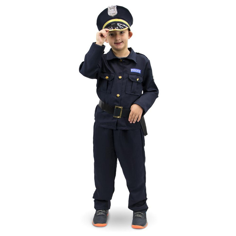 Plucky Police Officer Children'S Costume, 10-12 MCOS-405YXL By Brybelly