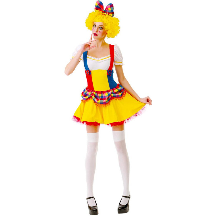 Cutie Clown Adult Costume, L MCOS-021L By Brybelly