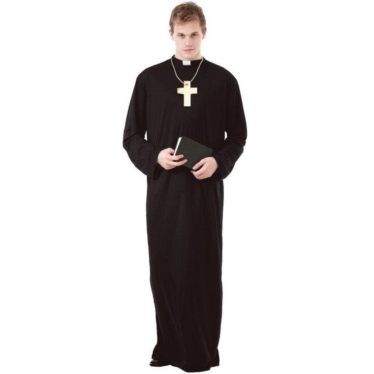 Prayerful Priest Adult Costume, L MCOS-103L By Brybelly