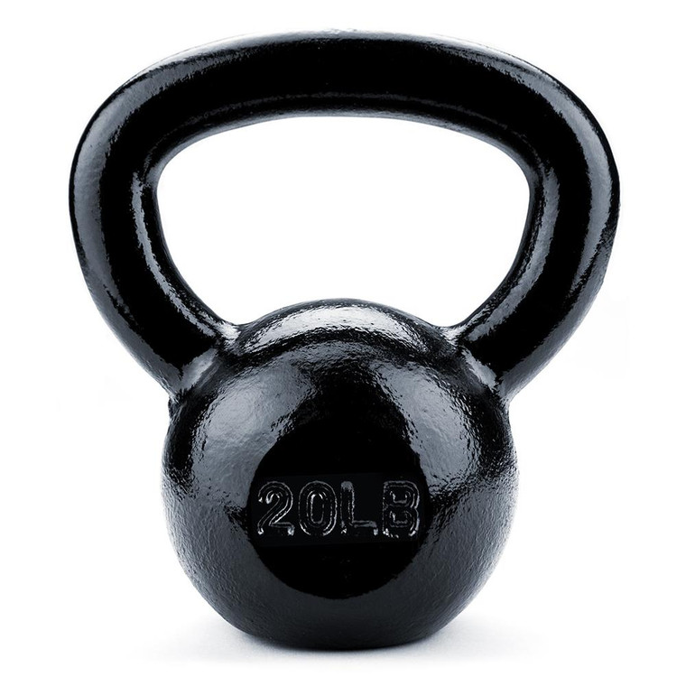 20Lb Cast Iron Kettlebell SWGT-205 By Brybelly
