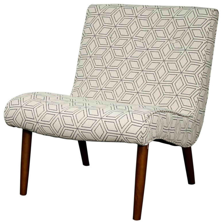 Alexis Fabric Chair 353031-GD-A By New Pacific Direct