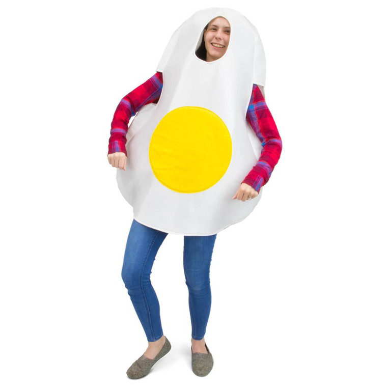 Eggcellent Fried Egg Adult Costume MCOS-117 By Brybelly