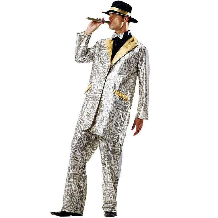Men'S Money Suit Halloween Costume, Large MCOS-129L By Brybelly