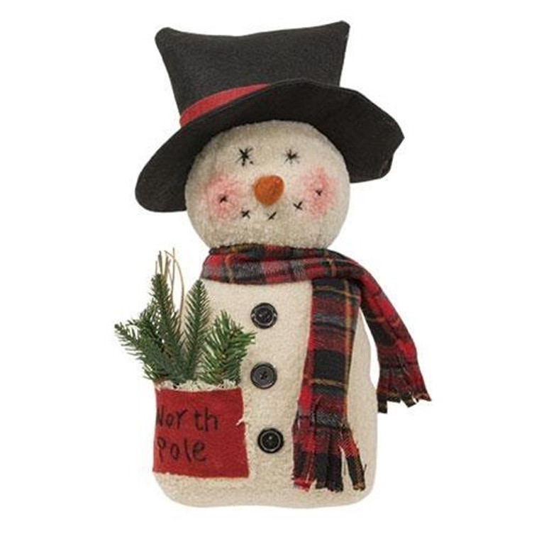 North Pole Snowman 15" GxD20010 By CWI Gifts