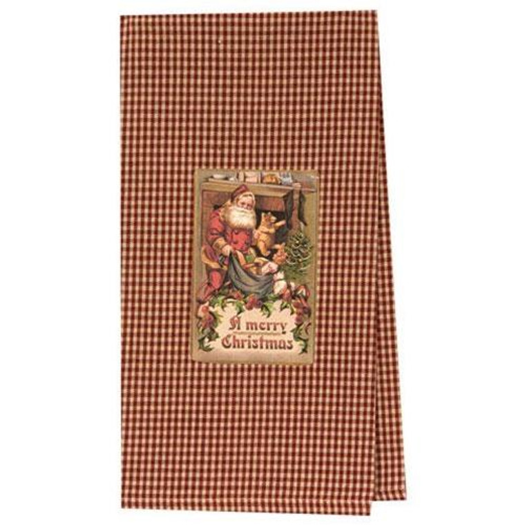A Merry Christmas Dish Towel GRJ822 By CWI Gifts