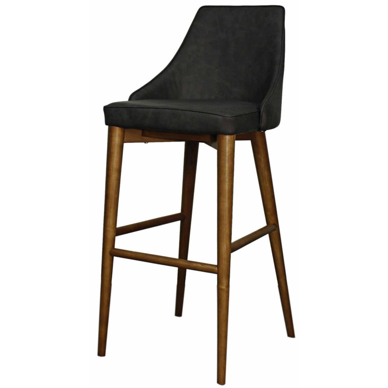 Erin Pu Leather Counter Stool 448628P-758-W By New Pacific Direct