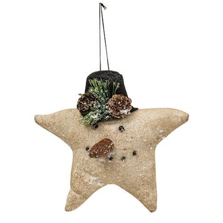 *Vintage Snowman Star Ornament GDxQ09280 By CWI Gifts