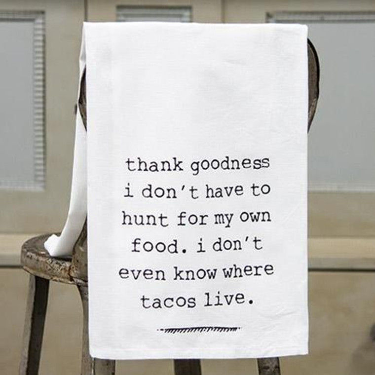 Tacos Dish Towel G28038 By CWI Gifts