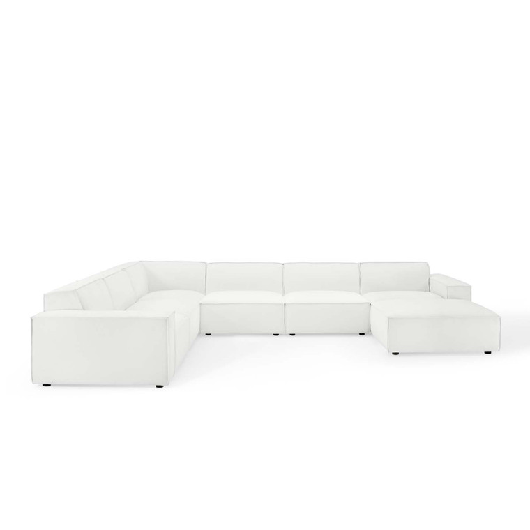 Restore 7-Piece Sectional Sofa EEI-4120-WHI By Modway