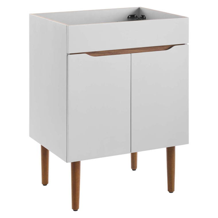 Harvest 24" Bathroom Vanity Cabinet (Sink Basin Not Included) EEI-3918-GRY-WAL By Modway