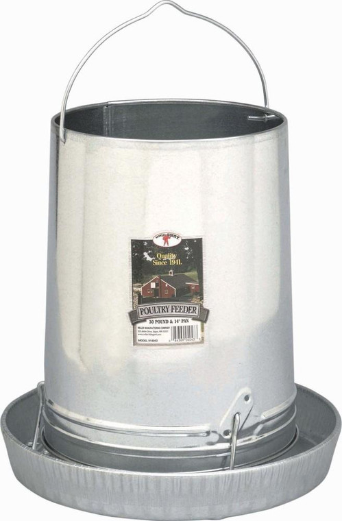 Little Giant Hanging Feeder W/Pan For Poultry 408107