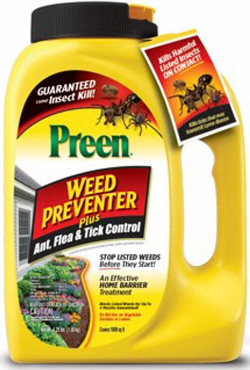 Preen Weed Preventer Plus Ant Flea & Tick Control 396801