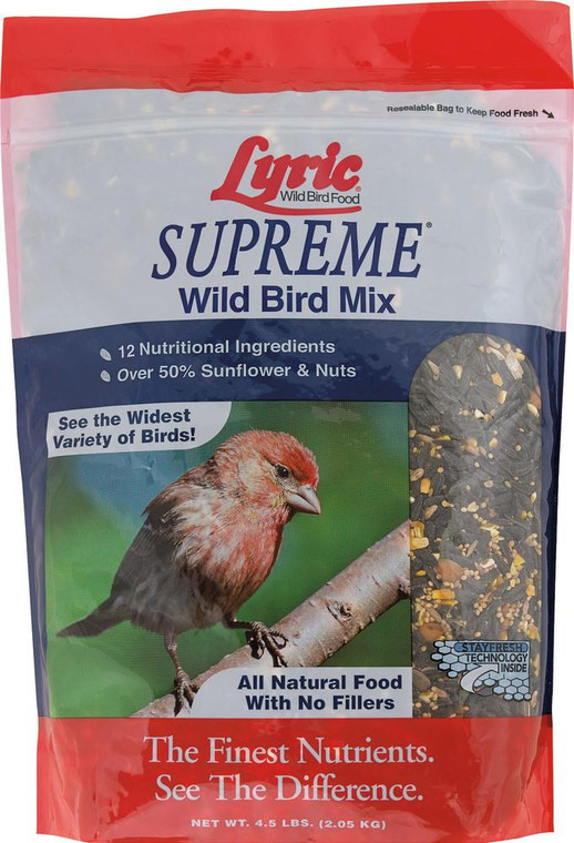 Lyric Supreme Wild Bird Mix (Pack Of 8) 390488