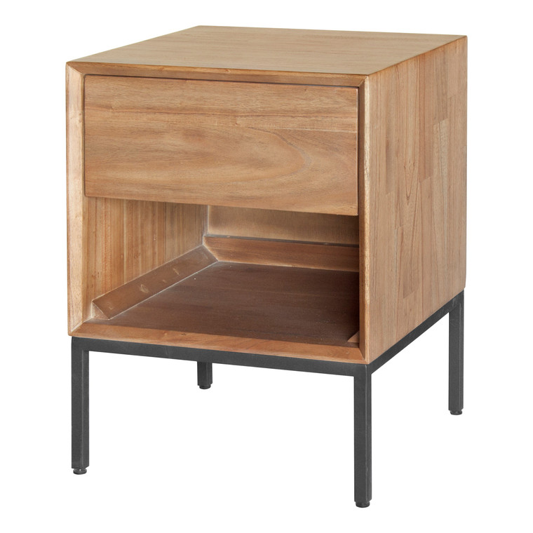 Hathaway 1-Drawer Night Stand 8000047 By New Pacific Direct
