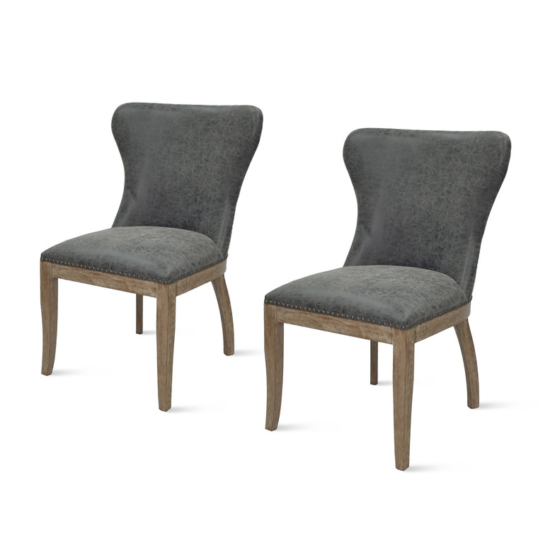 Dorsey Chair, (Set Of 2) 3900019-NCL By New Pacific Direct