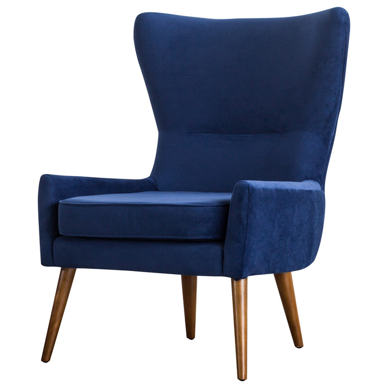 Arya Velvet Fabric Chair 1900122-347 By New Pacific Direct