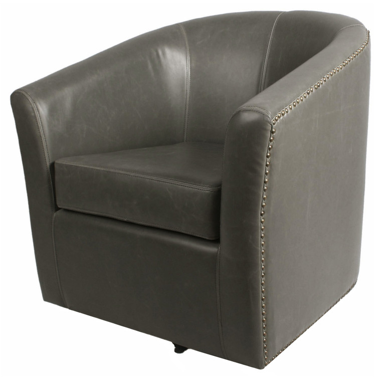 Ernest Bonded Leather Swivel Chair 1900046-V04 By New Pacific Direct