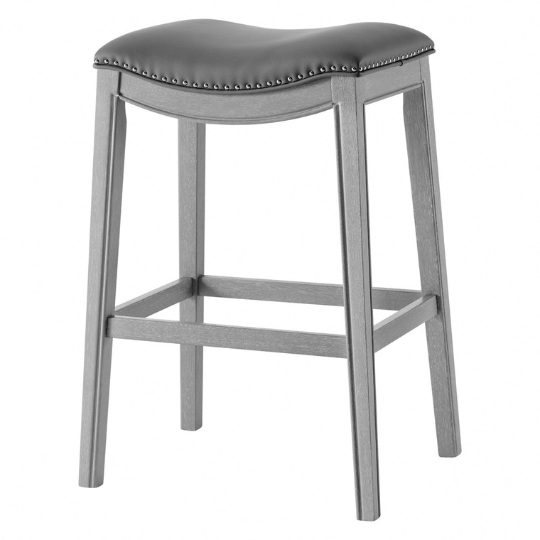 Grover Pu Leather Bar Stool 1330003-385 By New Pacific Direct