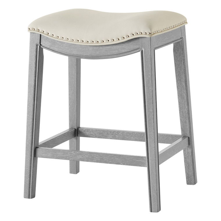 Grover Pu Leather Counter Stool 1330001-386 By New Pacific Direct