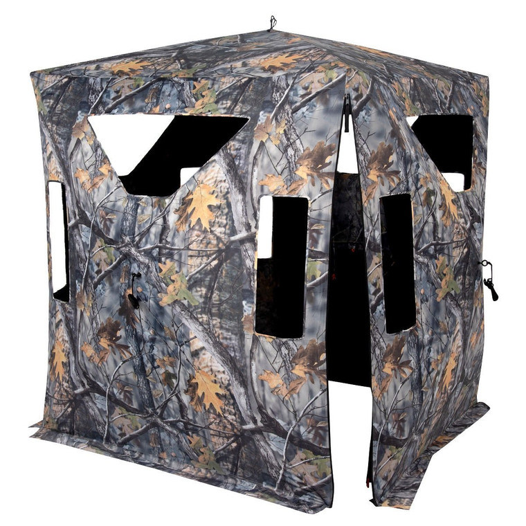 Portable Camo Waterproof Pop Up Ground Hunting Blind Stool Set-A OP3598