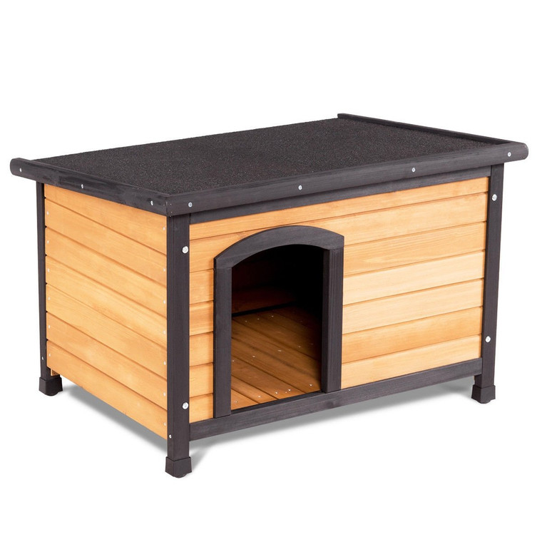 Wooden Extreme Weather Resistan Dog House Pet Shelter-L PS7099-L