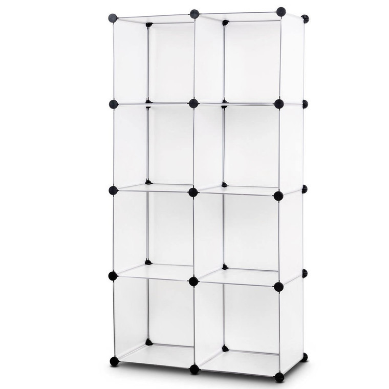 Diy 8 Cubes Portable Closet Storage Organizer HW58561