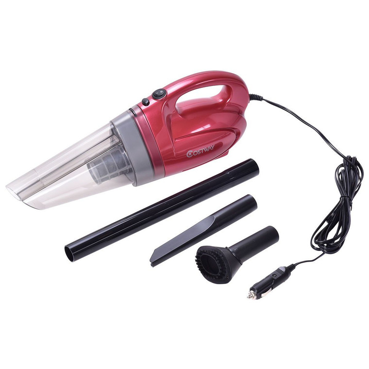 12V 100W Portable Handheld Vacuum Cleaner For Cars-Wine EP22828WN