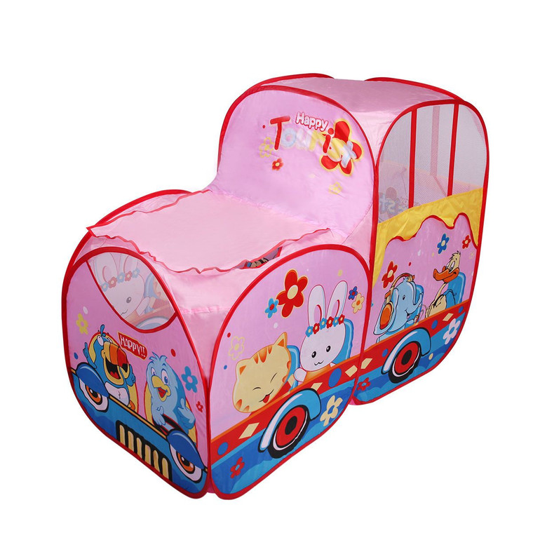 Foldable Colorful Train Kids Play Tent TY566125