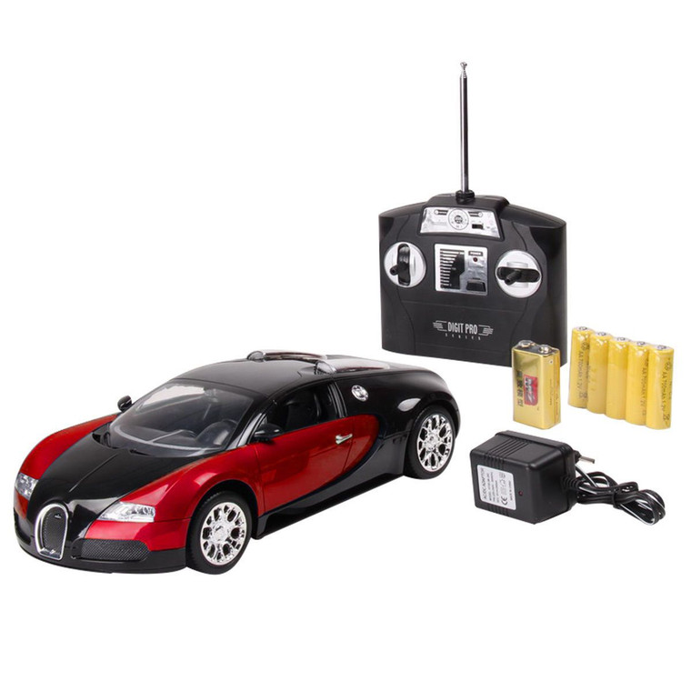 1/14 Bugatti Veyron 16.4 Grand Sport Car Radio Remote Control Rc Car New-Red TY314493RE